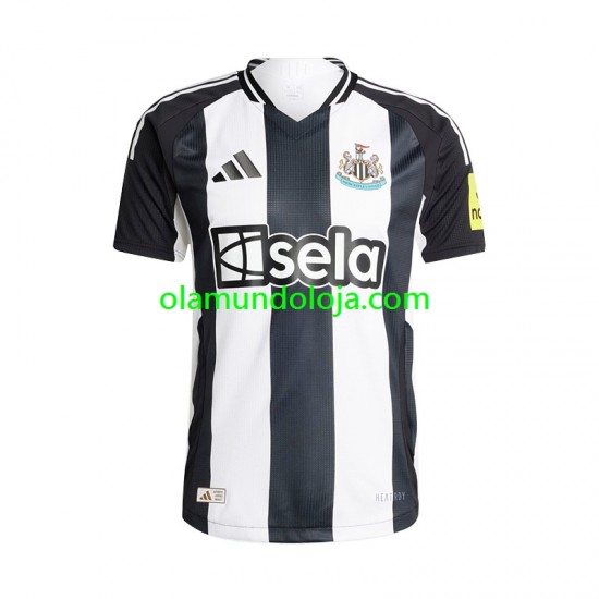 Camisola Newcastle United Homem Equipamento Primeiro 2024-2025 Manga Curta